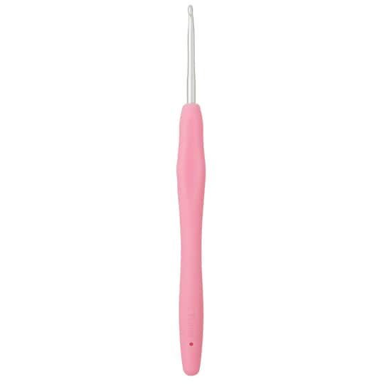 Ergonomic Aluminum Crochet Hook by Loops & Threads